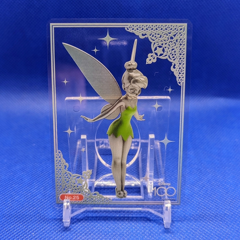 Deluxe Tinker Bell Disney 100 Collectible Trading Card